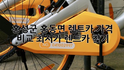홍성군 홍동면 렌트카 가격 비교: 최저가 렌트카 찾기!